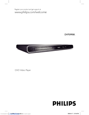 Philips DVP5990K User Manual