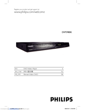 Philips DVP3980K/98 User Manual