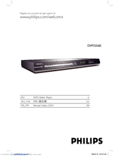 Philips DVP3256K User Manual