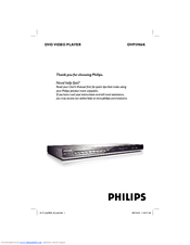 Philips DVP5986K/96 User Manual