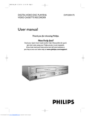 Philips DVP3200V/75 User Manual
