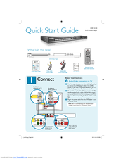 Philips DVP5140/37B Quick Start Manual