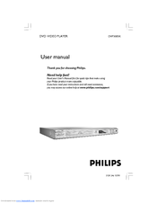 Philips DVP3005K/13 User Manual