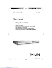Philips DVP5500S/93 User Manual
