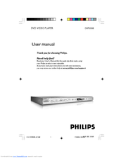 Philips DVP5500S/69 User Manual