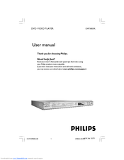 Philips DVP3005K/69 User Manual