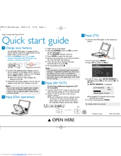 Philips PET737/98 Quick Start Manual