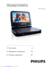 Philips PET721D/58 User Manual