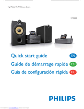 Philips WMS8080 Quick Start Manual