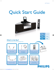 Philips BTM630/37B Quick Start Manual
