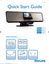 Philips DC950/12 Quick Start Manual