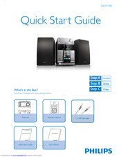 Philips DCM186/12 Quick Start Manual