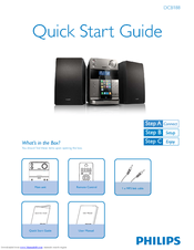 Philips DCB188/05 Quick Start Manual