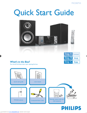 Philips MCDB710/05 Quick Start Manual