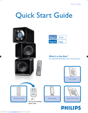 Philips MCM128B/05 Quick Start Manual