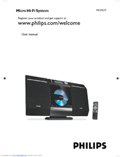 Philips MCM277/05 User Manual