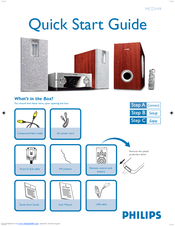 Philips MCD149/05 Quick Start Manual