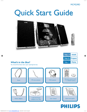 Philips MCM239D/05 Quick Start Manual