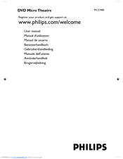 Philips MCD988/12 User Manual