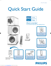 Philips MCM138D/05 Quick Start Manual