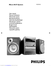 Philips MCM510 User Manual