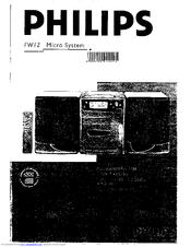 Philips FW12/20 Instructions For Use Manual