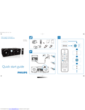 Philips MCM1055B/51 Quick Start Manual