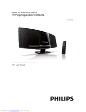 Philips MCM233/79 User Manual