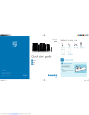 Philips MCM355/12 Quick Start Manual