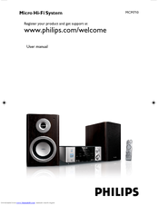 Philips MCM710 User Manual