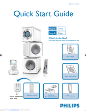 Philips MCM138D/79 Quick Start Manual