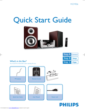 Philips MCM906/12 Quick Start Manual