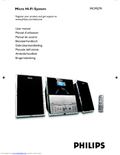 Philips MCM279/12 User Manual