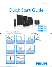 Philips MCD289/98 Quick Start Manual