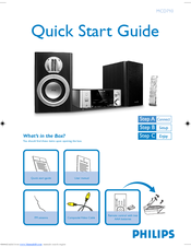 Philips MCD710/12 Quick Start Manual