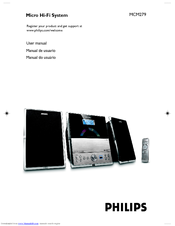 Philips MCM279/55 User Manual