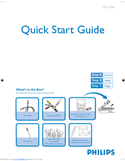 Philips MCD988/98 Quick Start Manual
