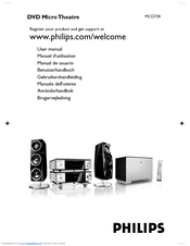 Philips MCD728/12 User Manual