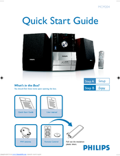 Philips MCM204/61 Quick Start Manual
