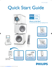Philips MCM138D/12 Quick Start Manual