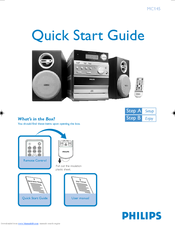 Philips MC145/79 Quick Start Manual