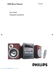 Philips MCD510/14 User Manual