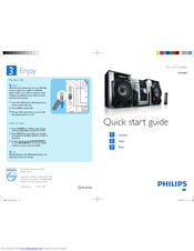 Philips FWM387/12 Quick Start Manual