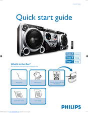 Philips FWM582/05 Quick Start Manual