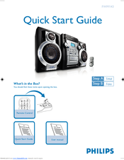 Philips FWM143/12 Quick Start Manual
