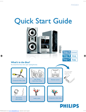 Philips FWD831/05 Quick Start Manual