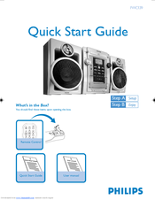 Philips FWC139/05 Quick Start Manual