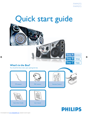 Philips FWM572/05 Quick Start Manual