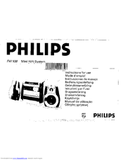 Philips FW 538 Instructions For Use Manual