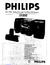 Philips FW790P/22 Instructions For Use Manual